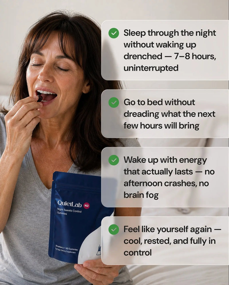 QuietLab N2® Night Sweats Control Gummies