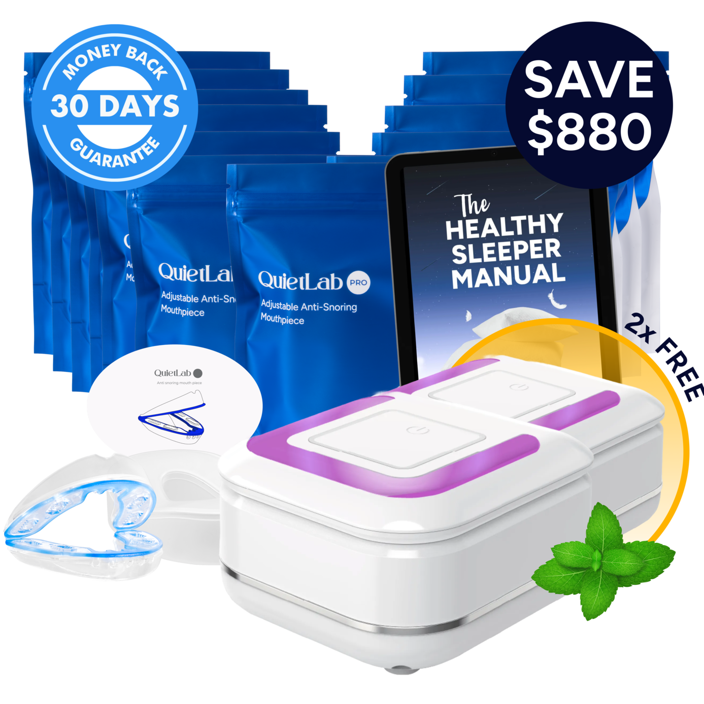 QuietLab Pro® Ultrasonic UV Cleaner